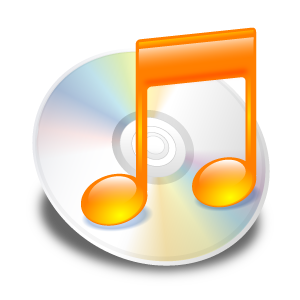 iTunes 7 Orange Icon 300x300 png